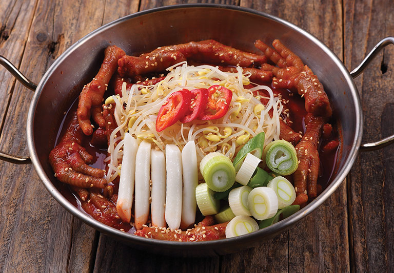 국물닭발(매운맛)
